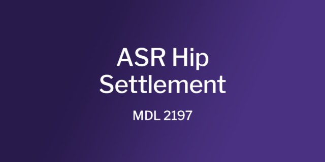 U.S. ASR Hip Settlement